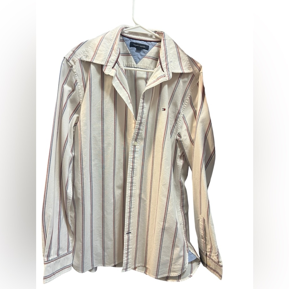 Tommy Hilfiger men’s button up shirt Size L